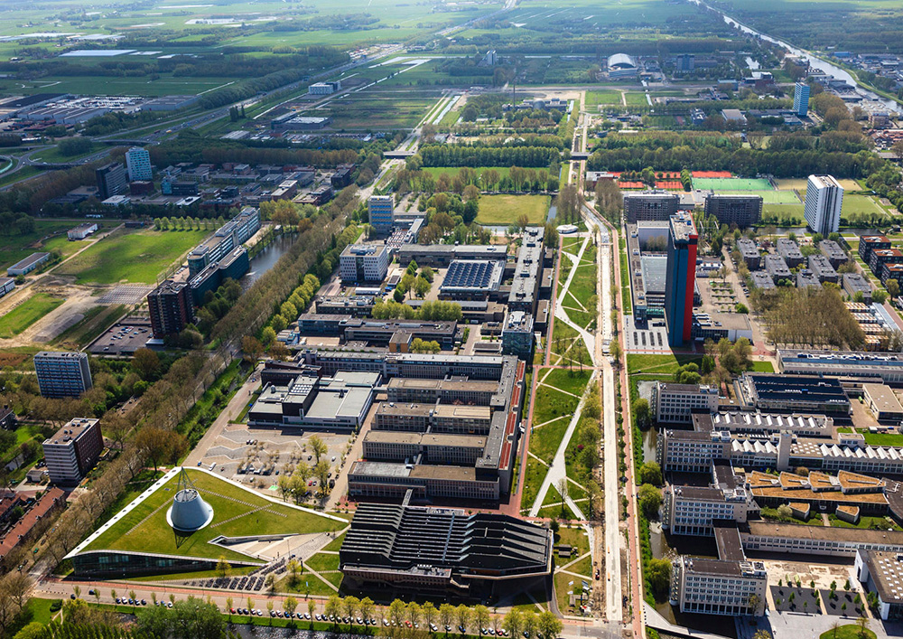 Mekel Park - Campus Delft University of Technology, Delft, Netherlands. video